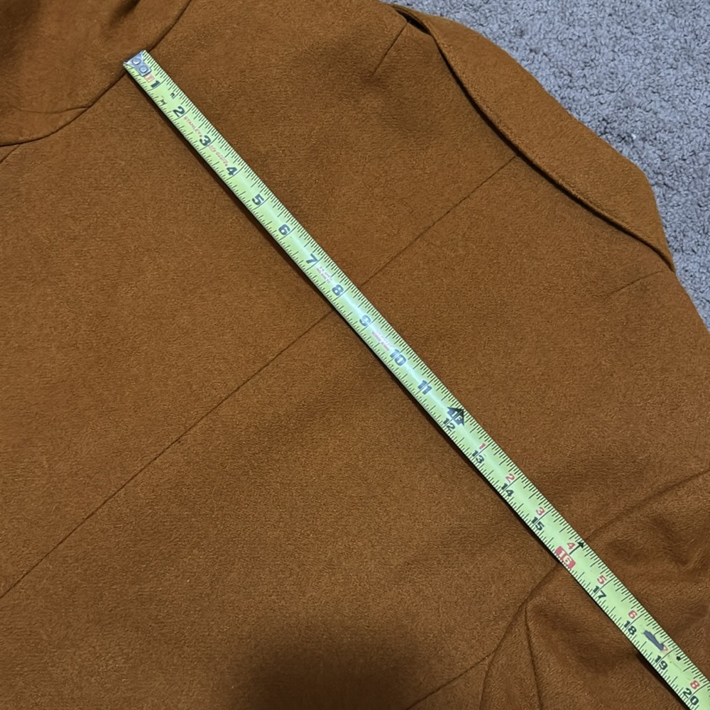Men’s Vintage Jacket-Euro Sz 42-Wool Blend-Made in Yugoslavia-Rust Color - Picture 14 of 16